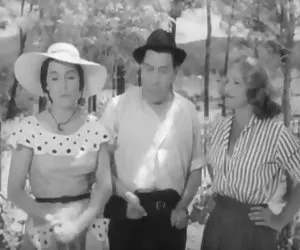 惊人的裸体在1958年《法国电影